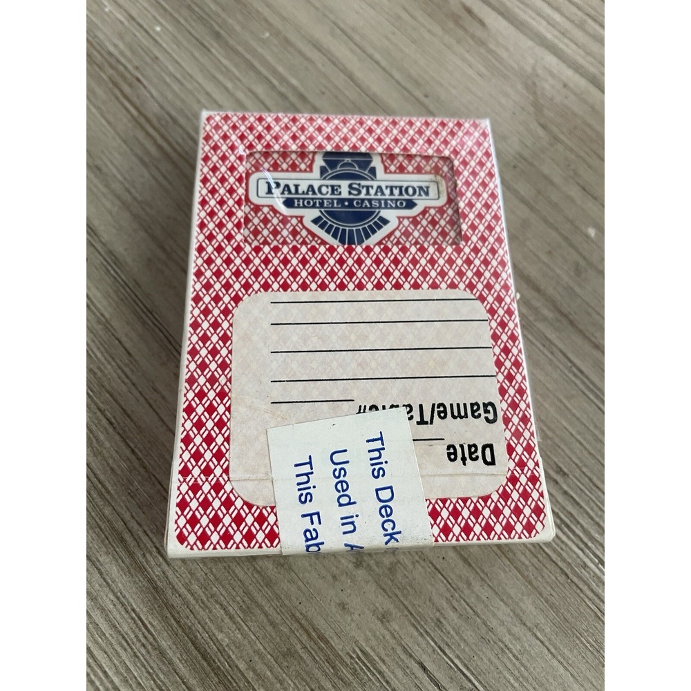 Aristocrat Club Casino Deck Playing Cards Palace Station Hotel Las Vegas Sealed